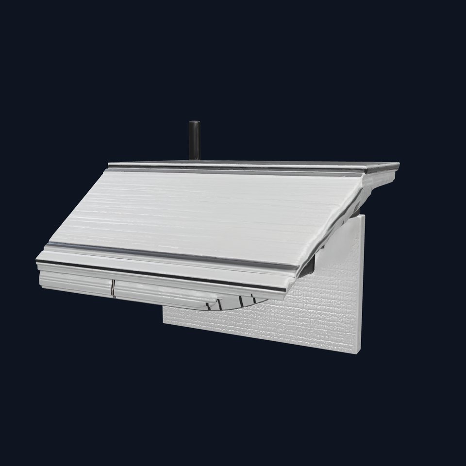 High-Tech Roof Module with Neon Detail model pack